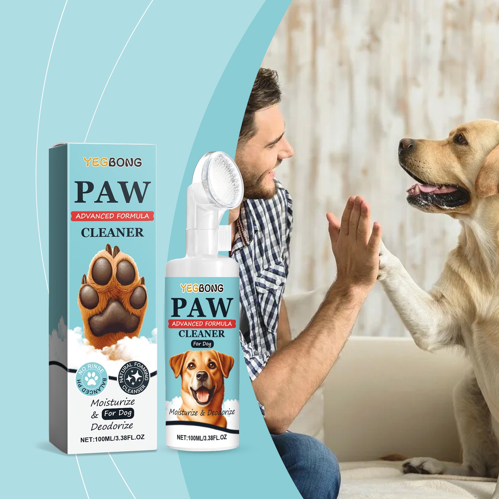 Dogs And Cats Paw Cleaner Care Moisturizing