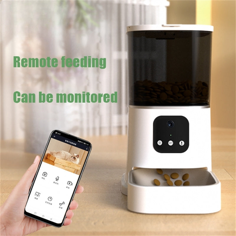 Smart Automatic Pet Feeder – WiFi & Voice Control
