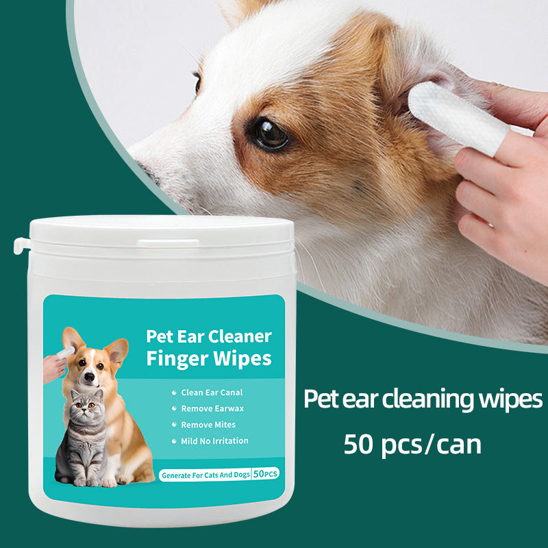 Pet Cleaning Wipes – Teeth & Ear Care