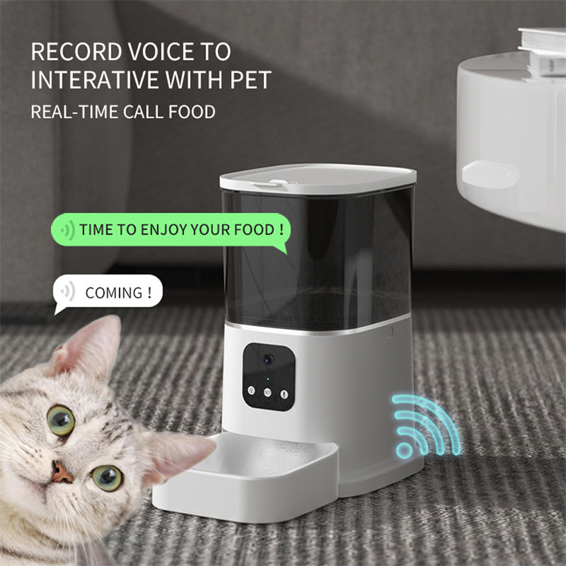 Smart Automatic Pet Feeder – WiFi & Voice Control